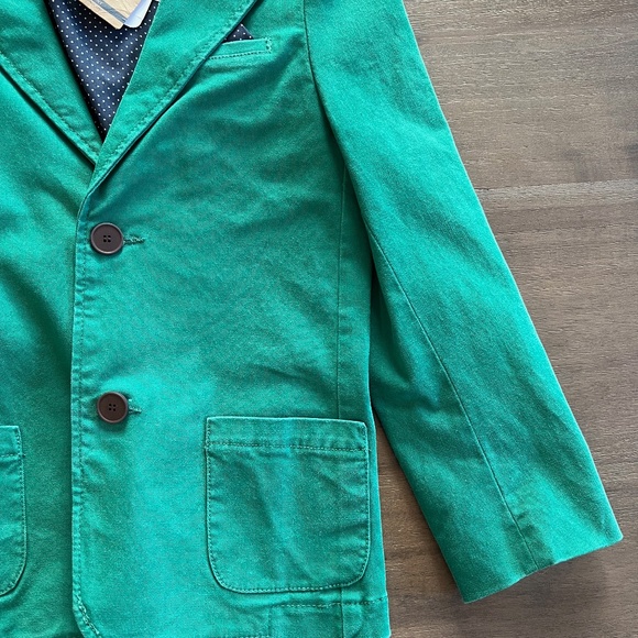 New Boys Mayoral Green Sport coat Blazer - Picture 2 of 8
